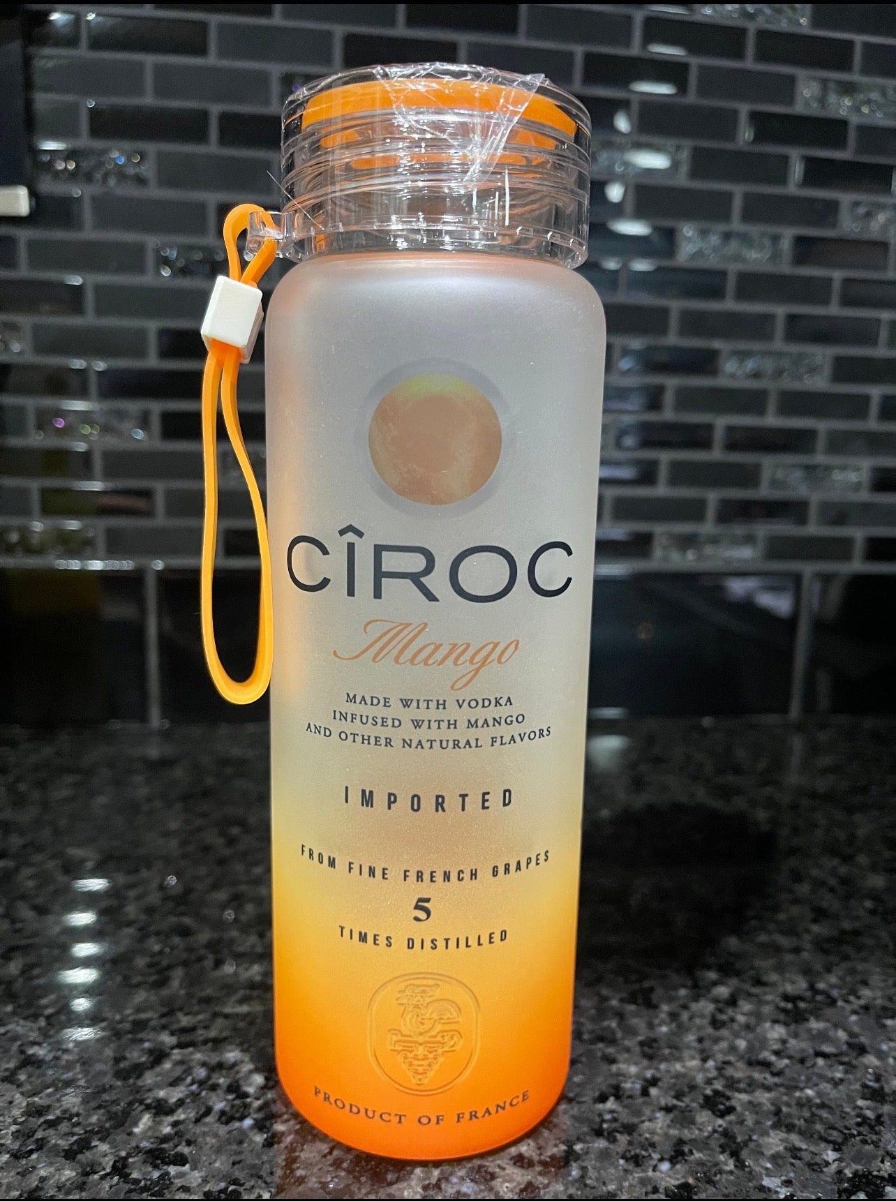 Ciroc gradient glass tumbler