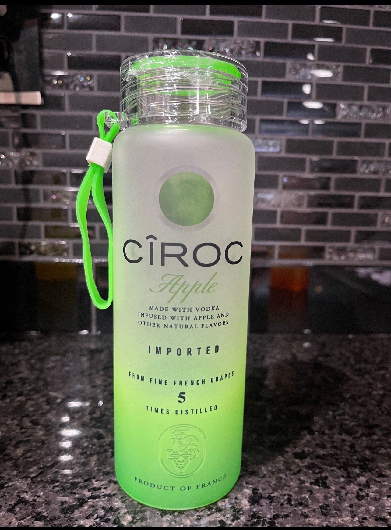 Ciroc gradient glass tumbler