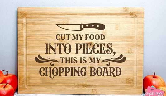 Laser cutting boards