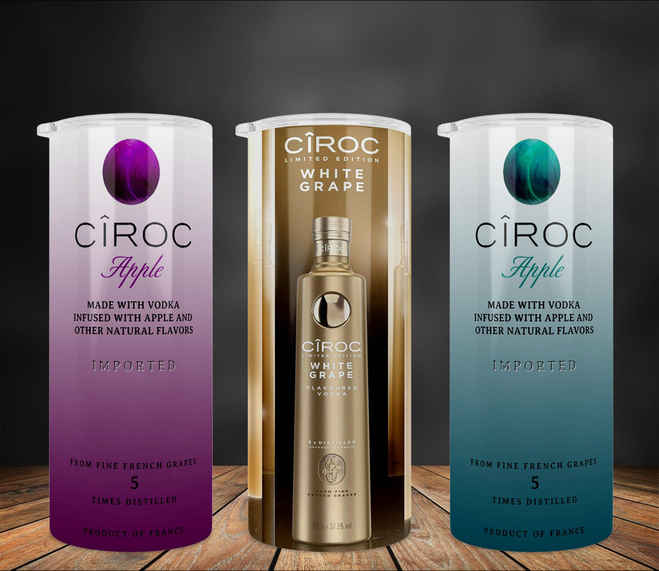 Ciroc stainless steel tumbler